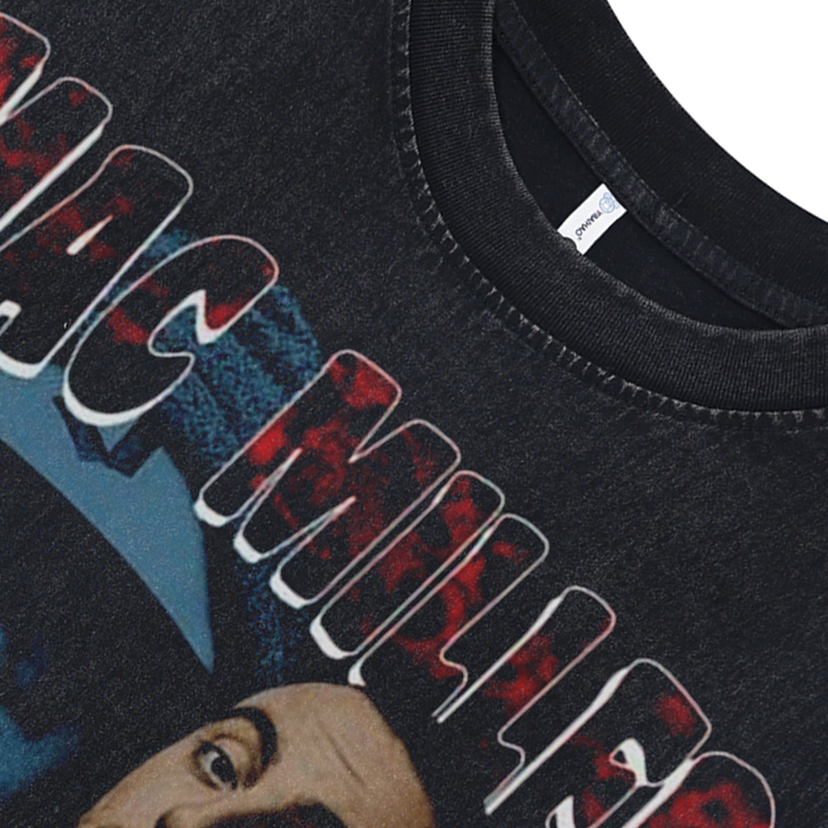 Mac Miller sleeveless t-shirt vintage rapper vest hip-hop tank top in acid wash black