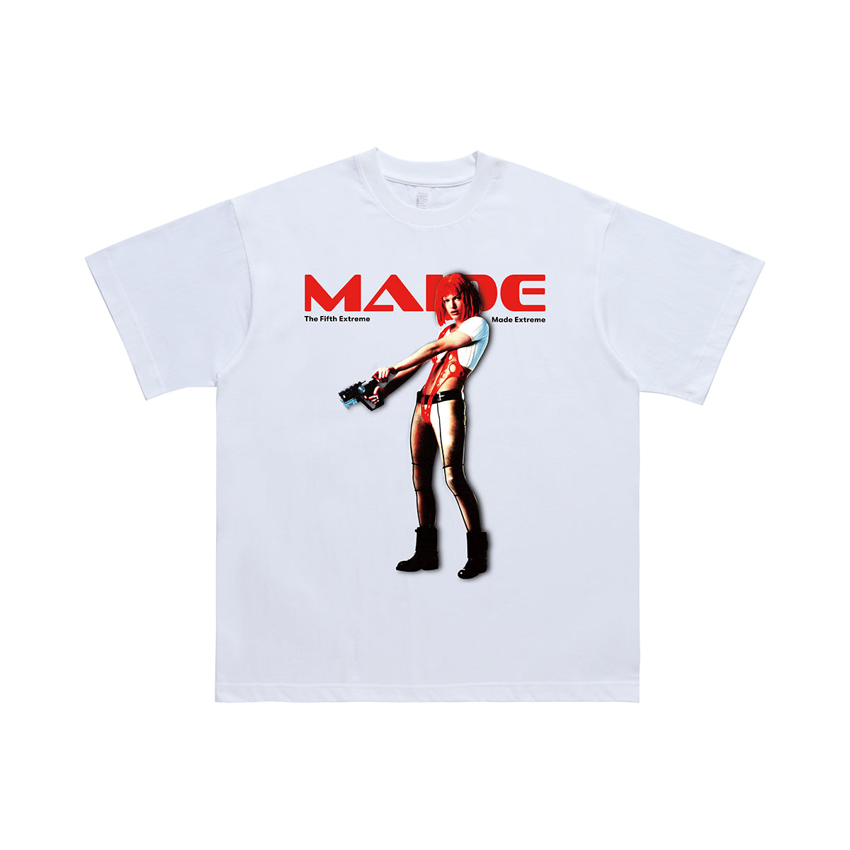 Fifth sense t-shirt retro movie top vintage tv tee in white