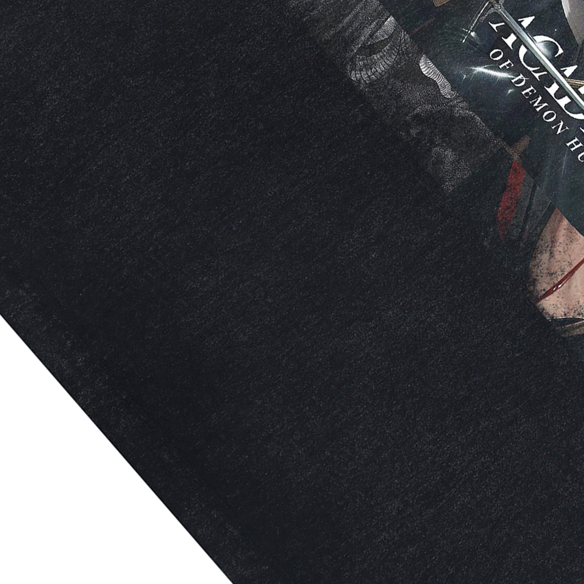 Nun print sleeveless t-shirt vintage Academy vest retro cartoon tank top in acid wash black