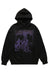 Monster print hoodie creepy gothic pullover premium jumper