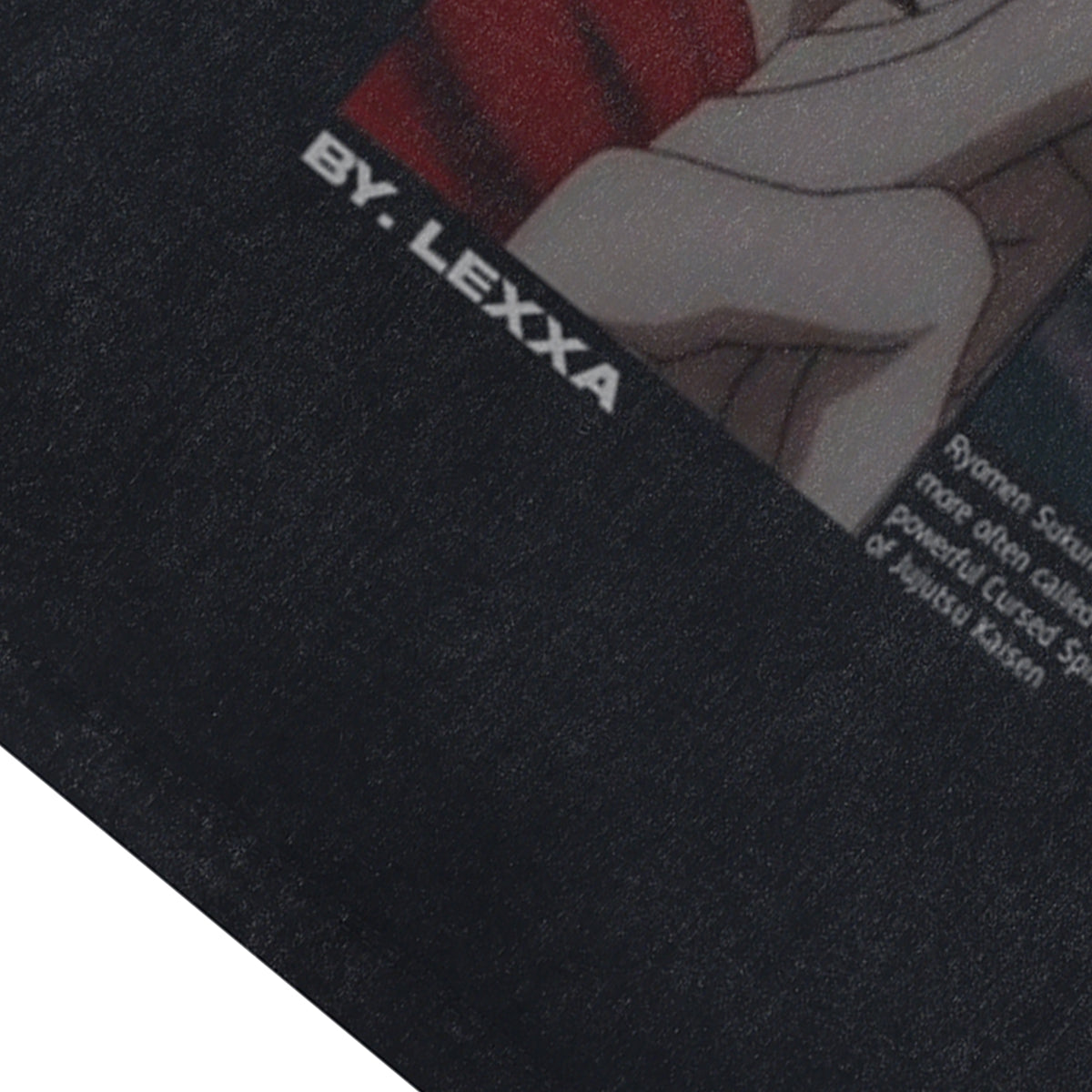 Sukuna sleeveless t-shirt vintage anime vest retro cartoon tank top in acid wash black