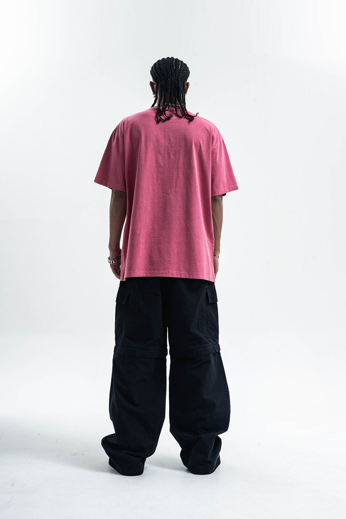 Psychedelic slogan t-shirt retro slogan top human print tee in orange