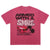 Graffiti t-shirt mouse print top grunge cartoon tee skater jumper in pink