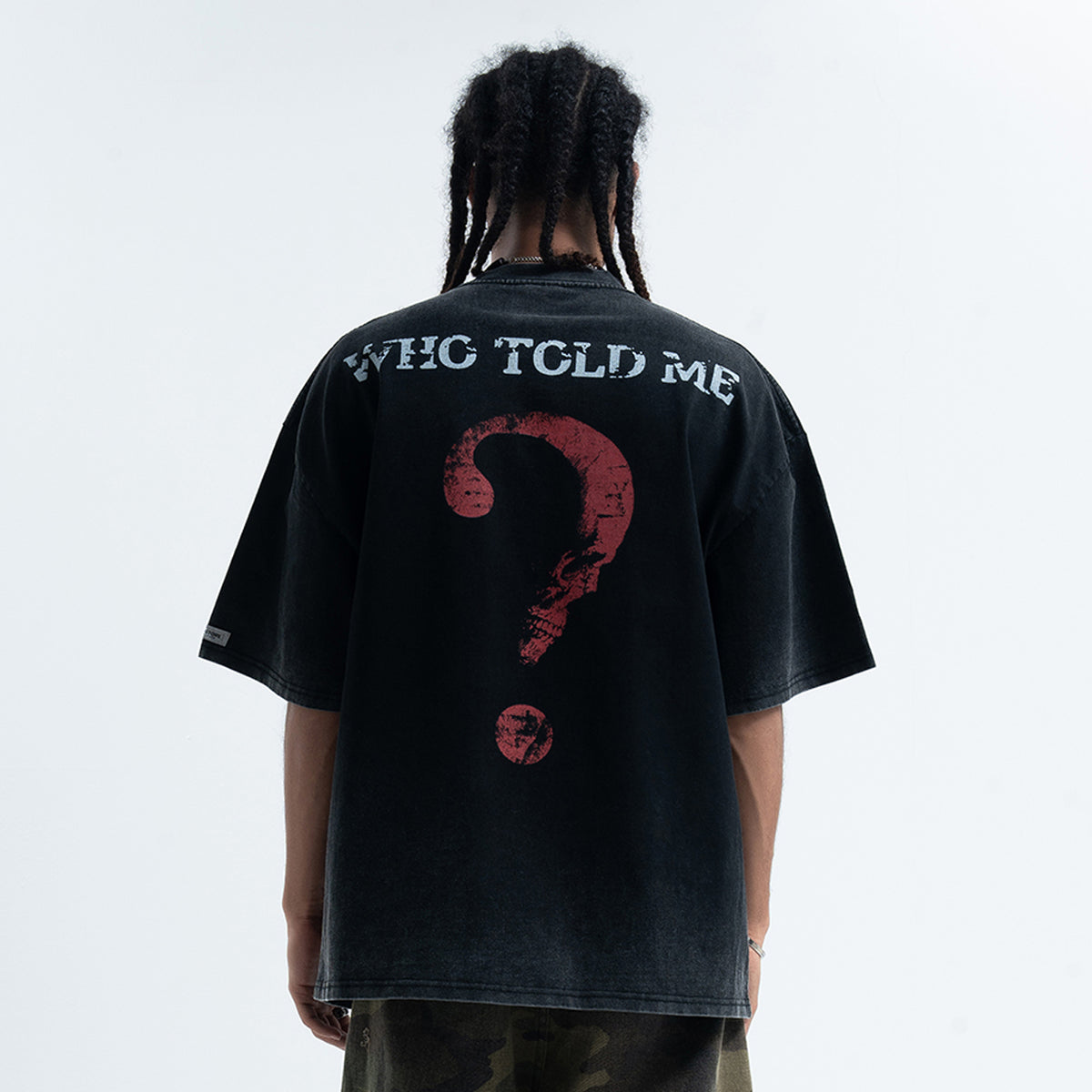 Damn it slogan t-shirt funky tee retro 00s top in black