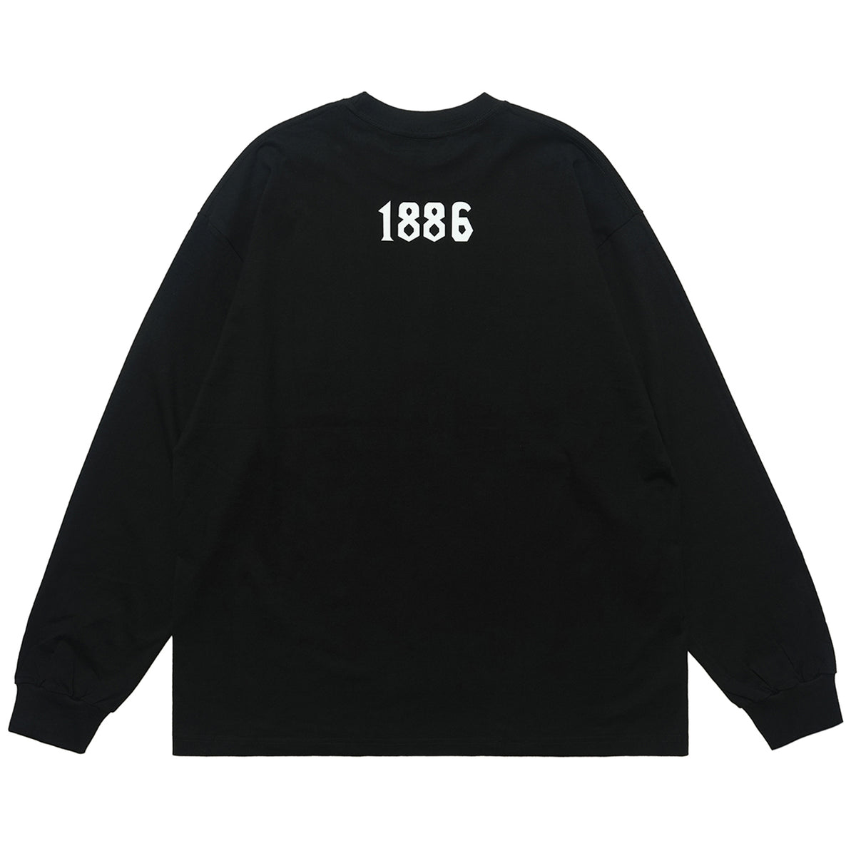 Statue of Liberty jumper creepy American top long sleeve USA t-shirt in brown