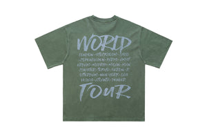 Dead rapper t-shirt hip-hop tee angel print top in grey