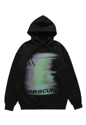 Grunge hoodie obscure slogan pullover premium ghost jumper