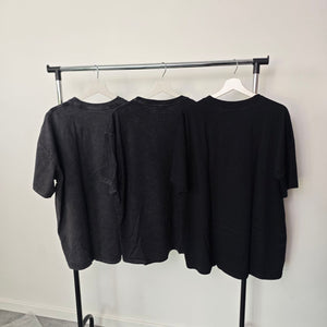 hip hop PRINT vintage wash t-shirt sample sale 3 for 2