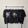 Sonic , Teddy PRINT vintage wash Grunge t-shirt sample sale 3 for 2