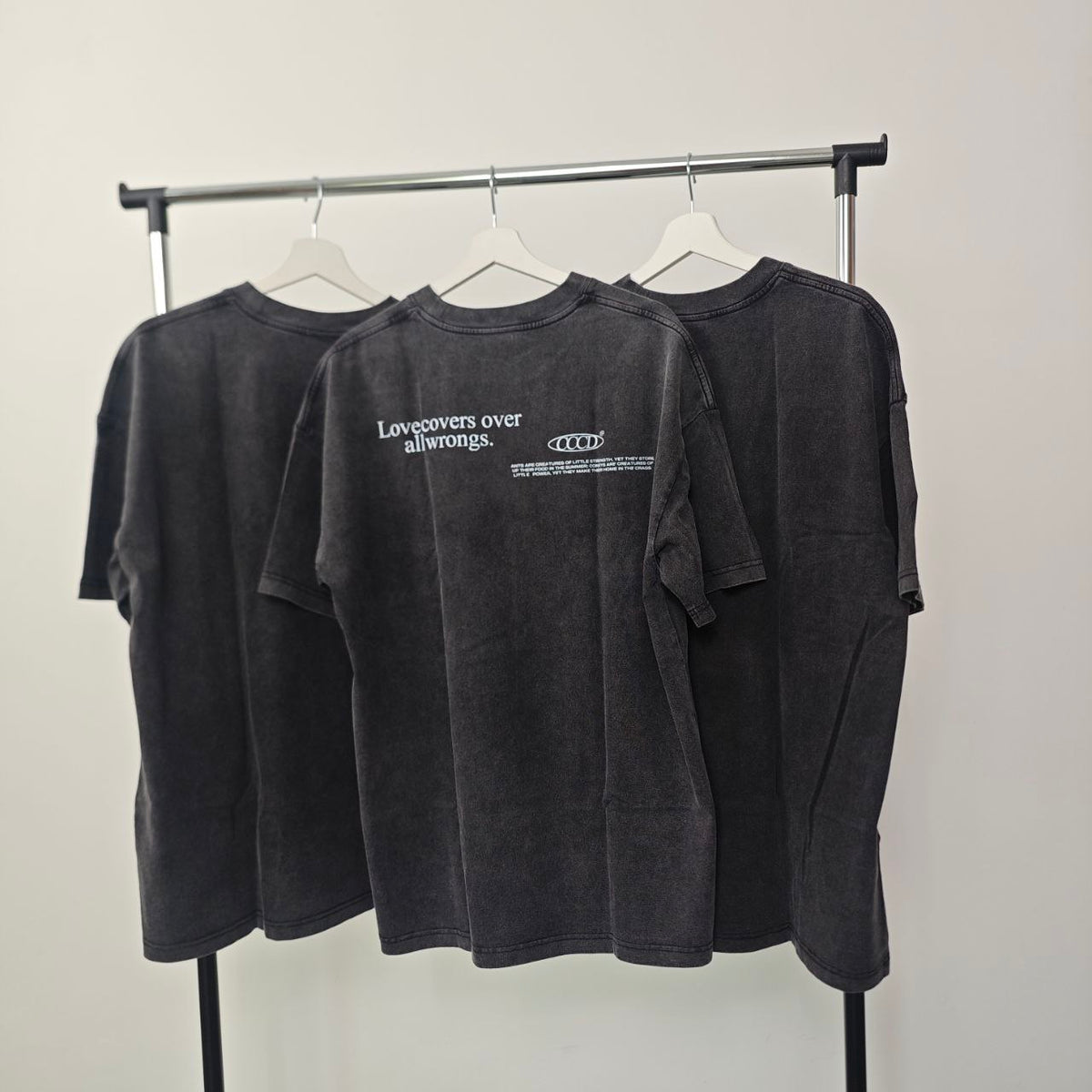 AESTHETIC PRINT vintage wash t-shirt sample sale 3 for 2