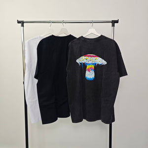 Sun print graffiti PRINT vintage wash t-shirt sample sale 3 for 2