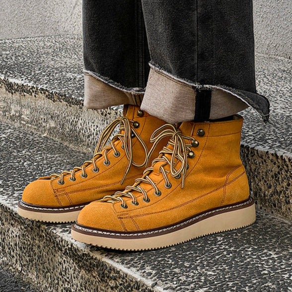 Hiking style boots black low sole mountain shoes grunge skiing trainers