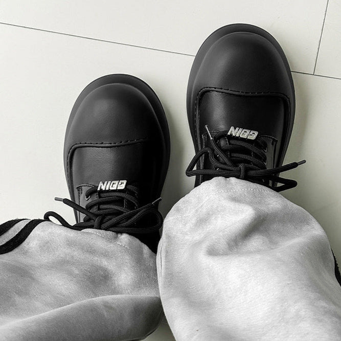 Chunky platform high tops white raver sneakers grunge shoes hip-hop trainers 90s style