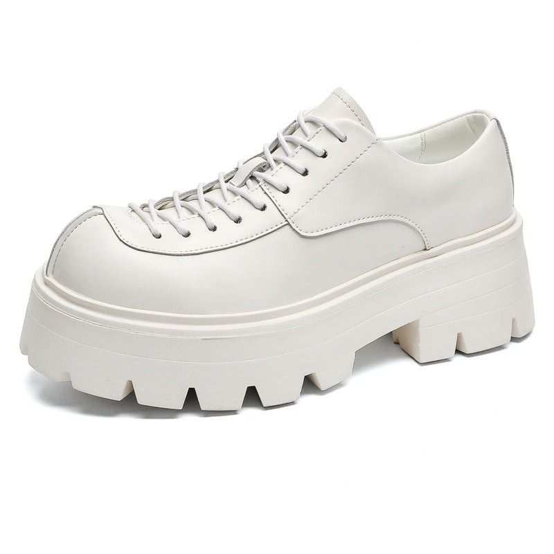 Chunky sole retro sneakers black 90s style grunge platform trainers old school rave shoes