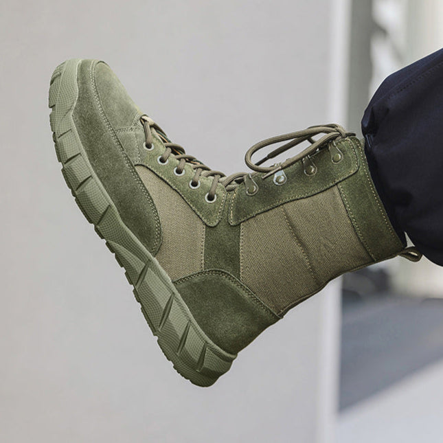 Hiking style boots beige mountain climbing grunge retro skiing shoes