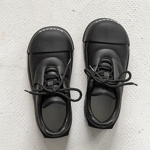 Chunky sole cyberpunk sneakers white 00s style grunge platform trainers old school punk shoes