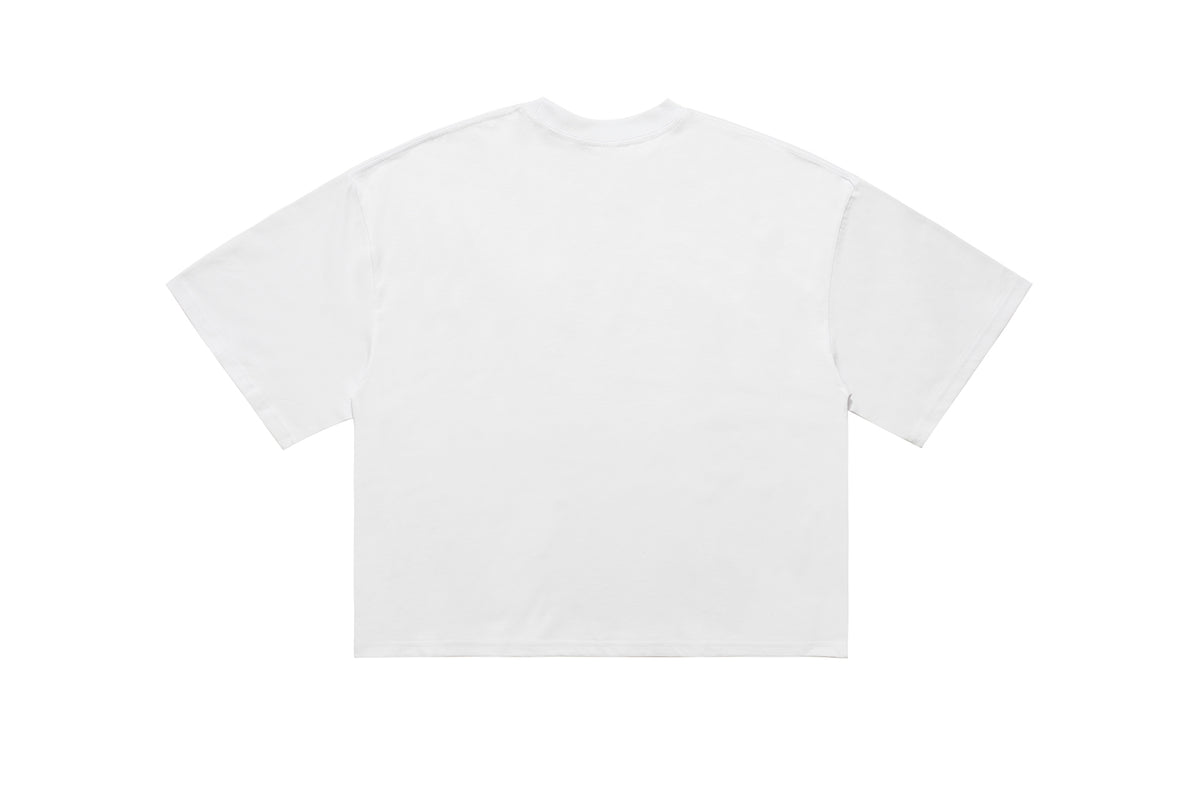 Disorder t-shirt psyhedelic top Acolasia slogan tee in black