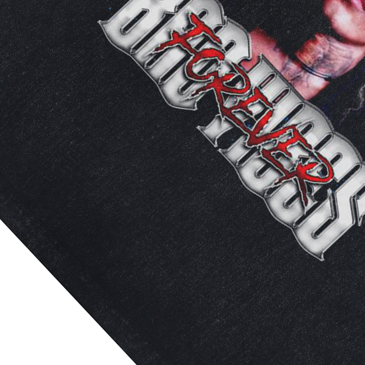 XXXtentacion sleeveless t-shirt vintage rapper vest 00s retro hip-hop tank top in acid wash black