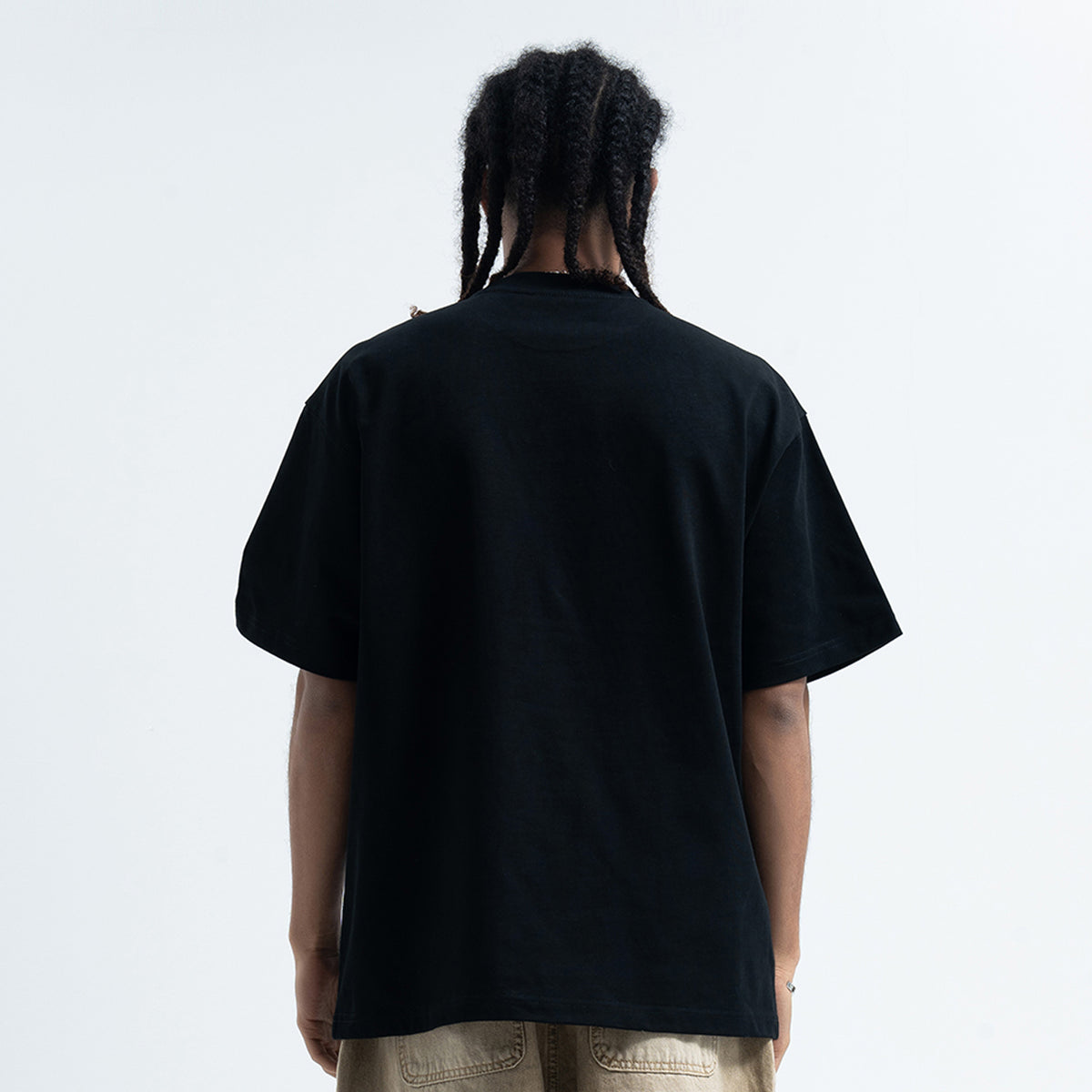 Rapper t-shirt 00s hip-hop tee gangster top in black