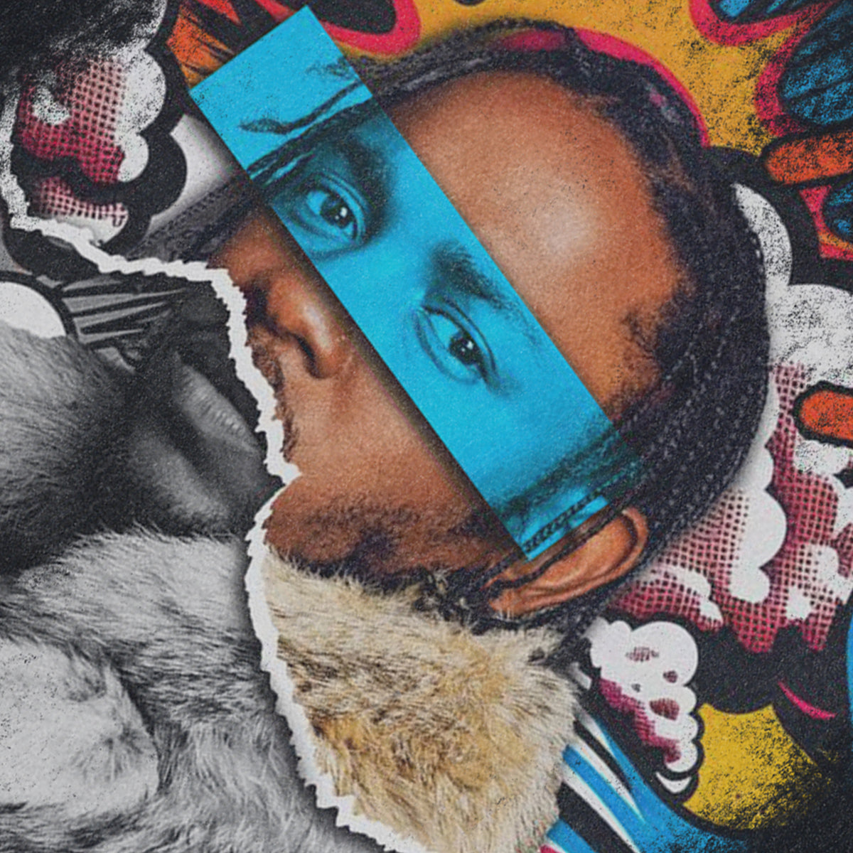 Rapper sleeveless t-shirt vintage gangster vest hip-hop tank top in acid wash black