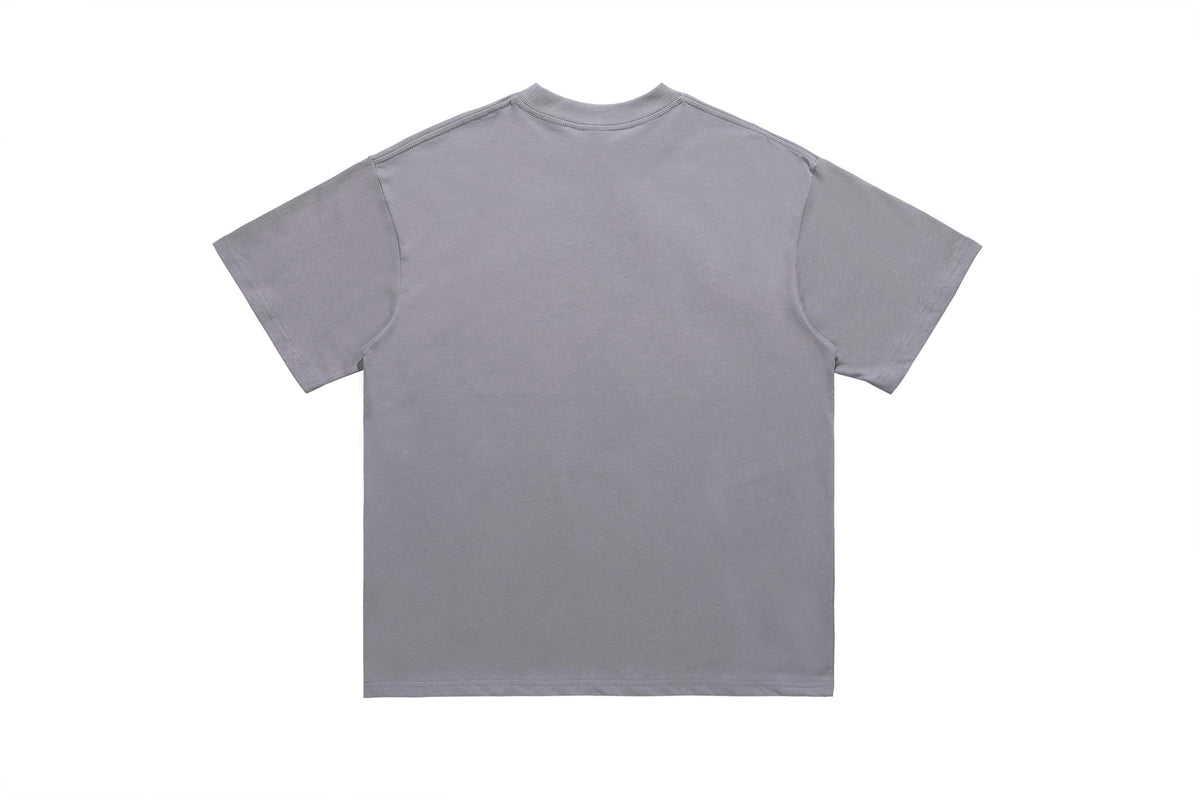 Limehouse print t-shirt retro pattern t-shirt grunge top in Grey