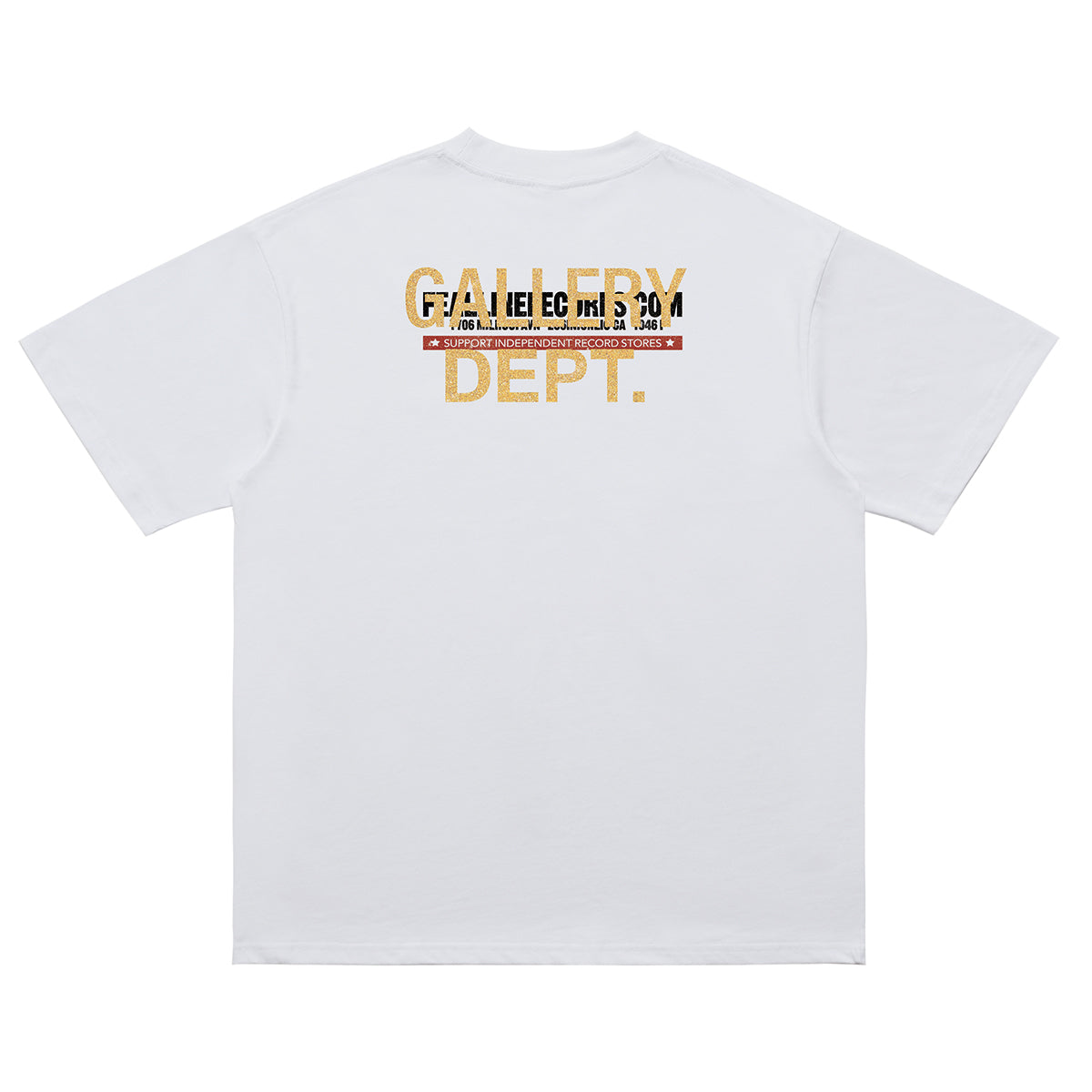 Punk rocker t-shirt retro band top in Black