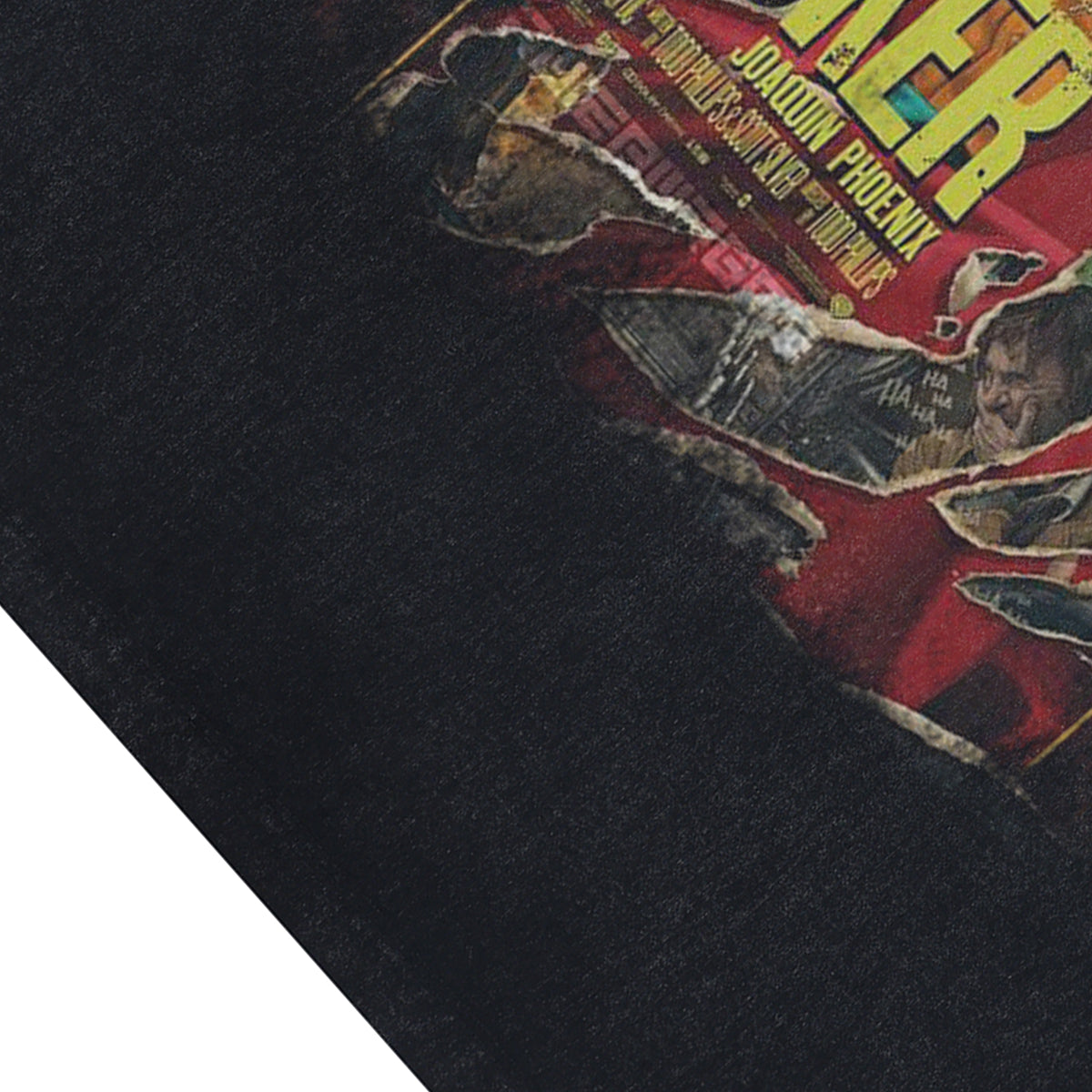 Joker sleeveless t-shirt vintage movie vest 00s retro clown print tank top in acid wash black