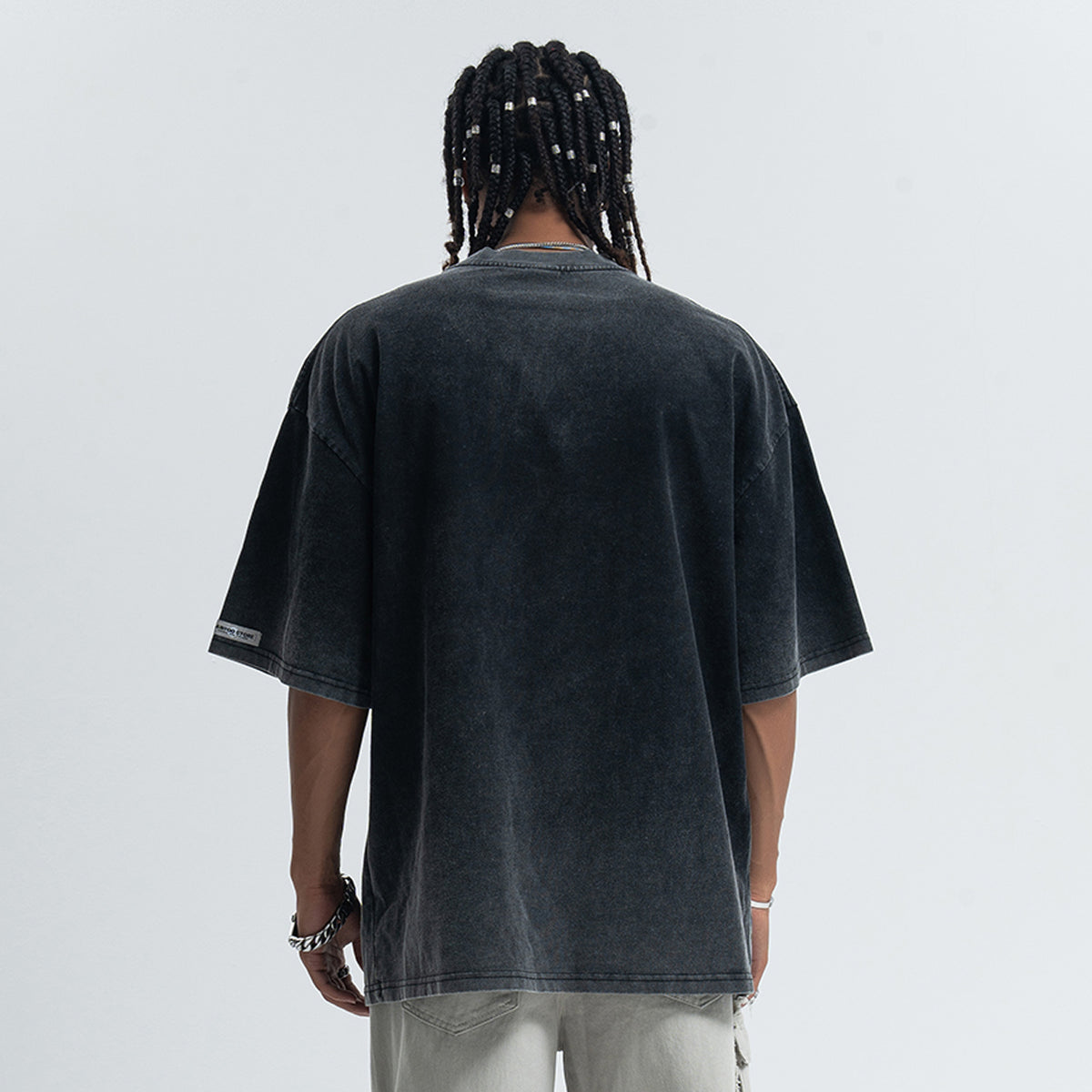 Hangover slogan t-shirt psychedelic girl print top y2k raver tee in Blue