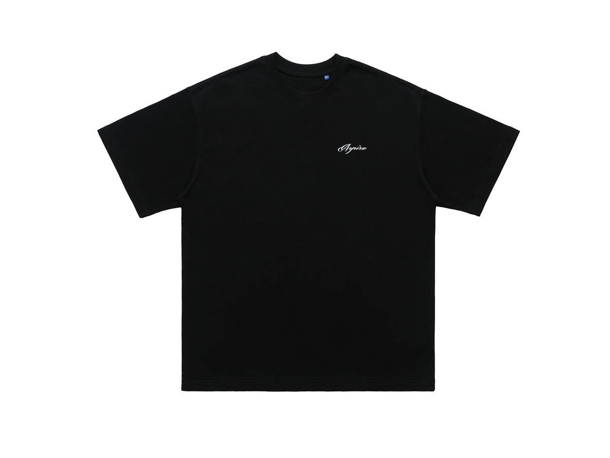 Motivational t-shirt dont give up slogan top retro tee in blue