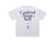 Control slogan t-shirt motivational top 90s tee in white