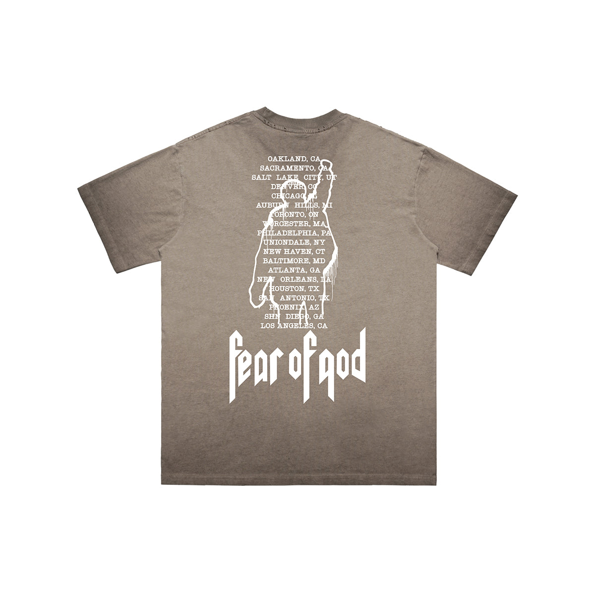 Vintage Rage against the machine t-shirt retro band top cream