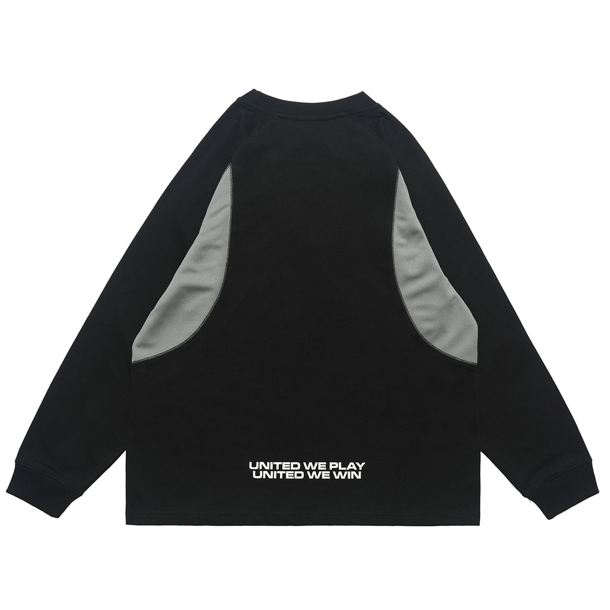 Racing top long sleeve patchwork top motorsports grunge jumper in blue