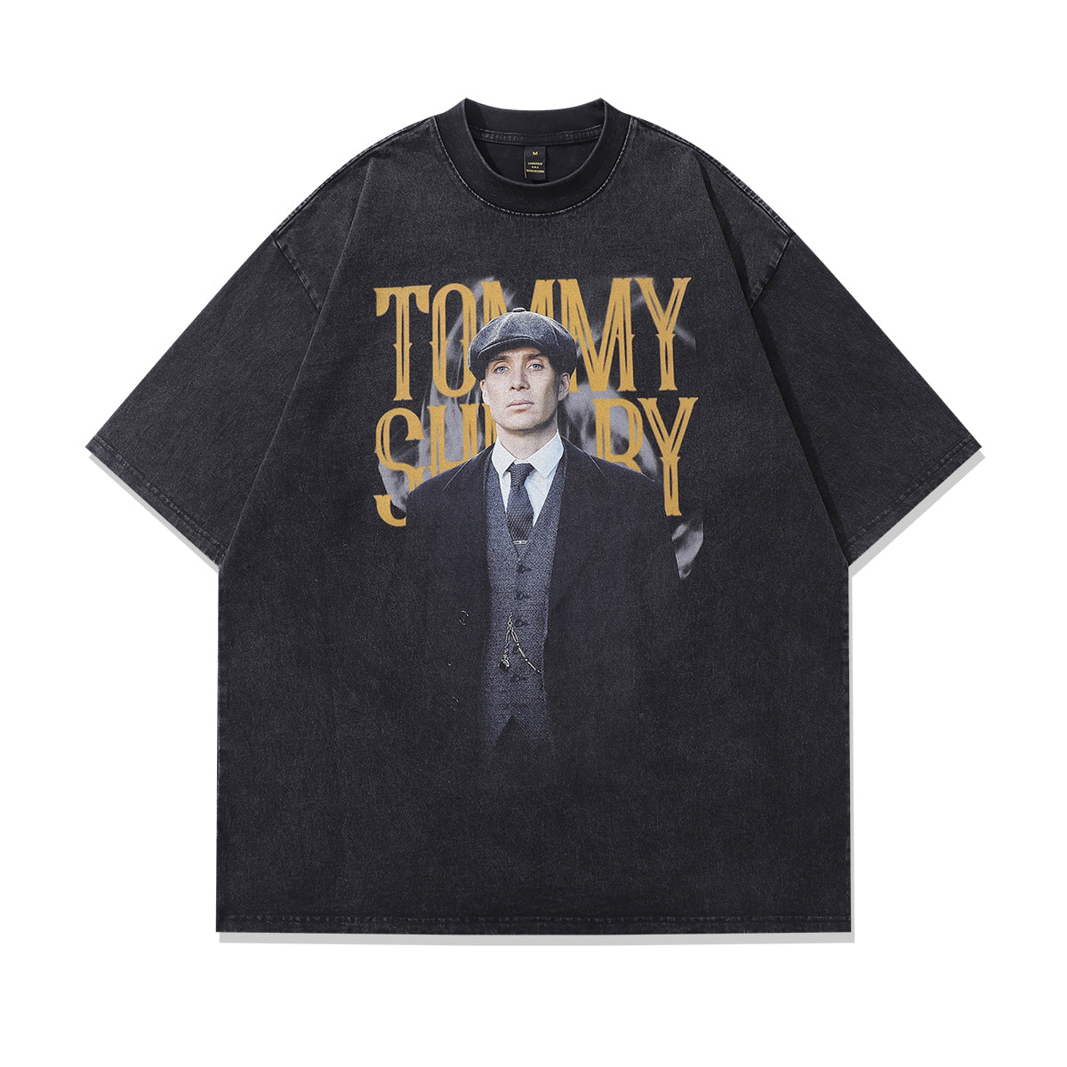 Vintage Peaky Blinders t-shirt retro British tee tv show top in grey