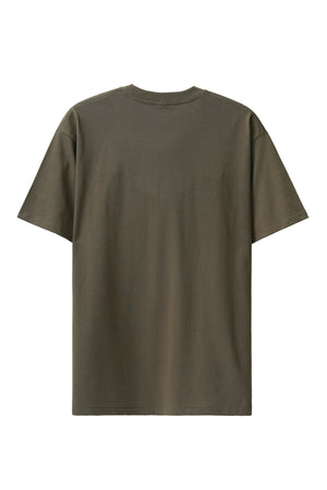 Cemetery t-shirt creepy gothic top horror tee in Brown