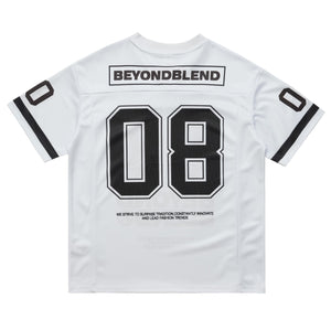 American baseball t-shirt retro college top 00s basketball tee in blue