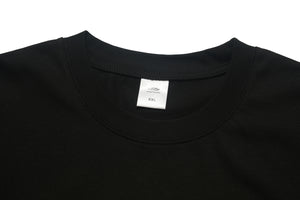 Disorder t-shirt psyhedelic top Acolasia slogan tee in black