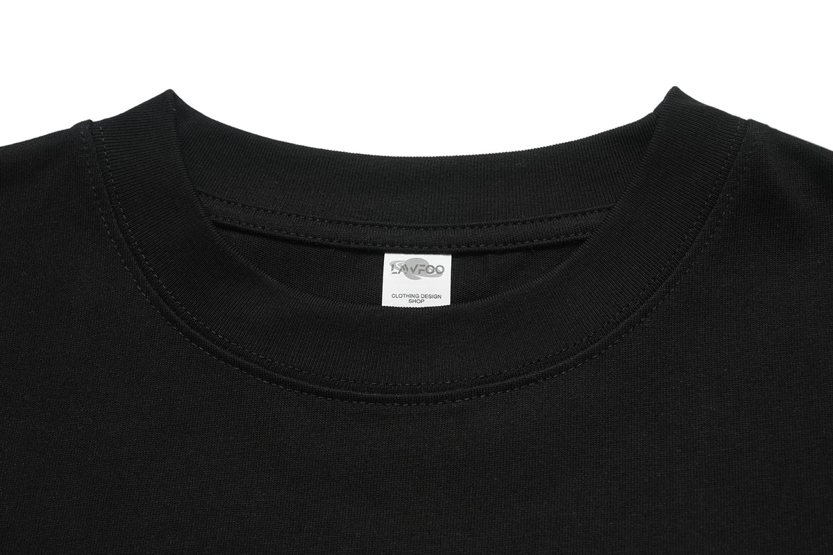 Cyberpunk t-shirt psychedelic girl tee futuristic top in brown