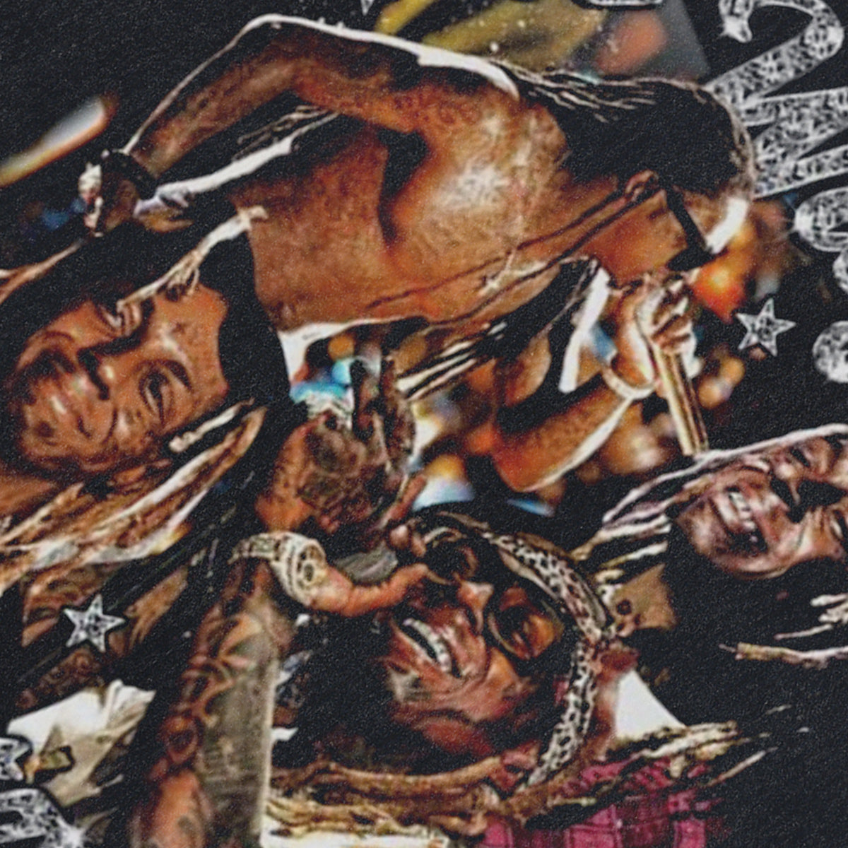 Lil Wayne sleeveless t-shirt vintage rapper vest hip-hop tank top in acid wash black