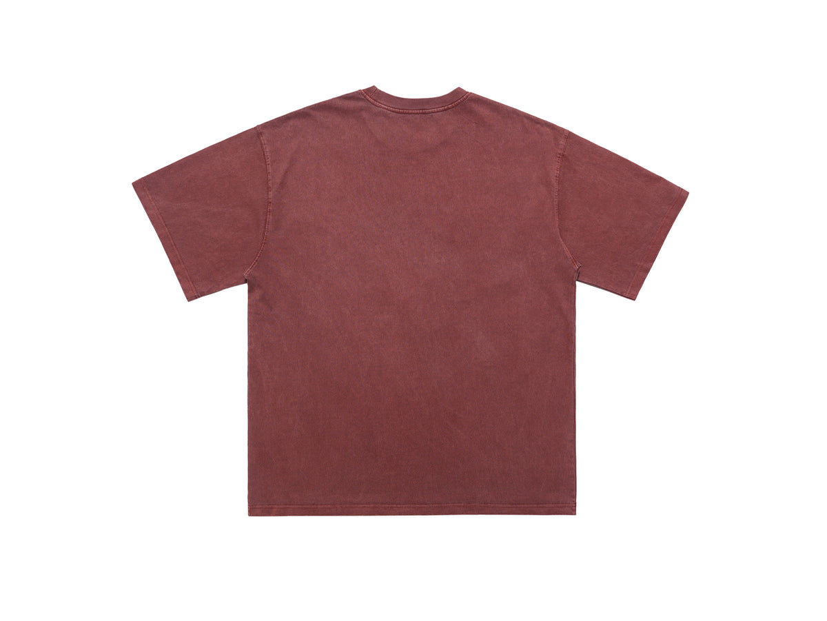 Anonymous t-shirt slogan top cross print tee in black