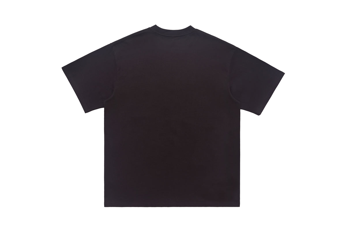 Y2k cartoon t-shirt kids slogan top retro anime tee in pink