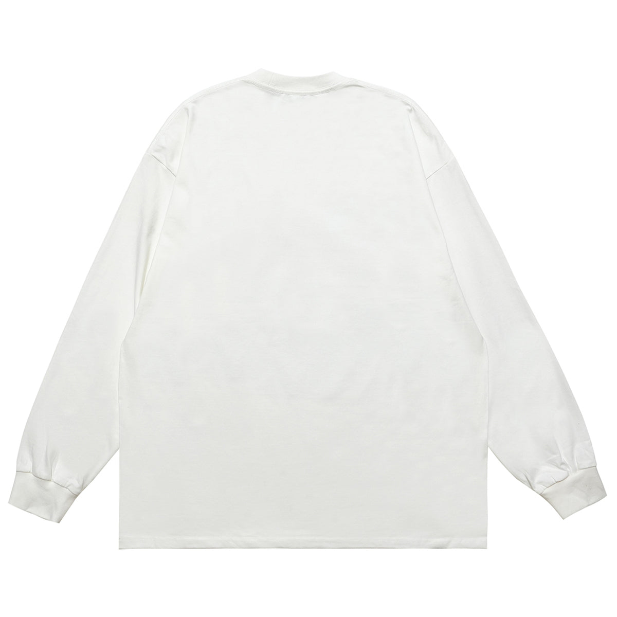 Retro poster jumper musician print long sleeve top 70s grunge t-shirt in brown