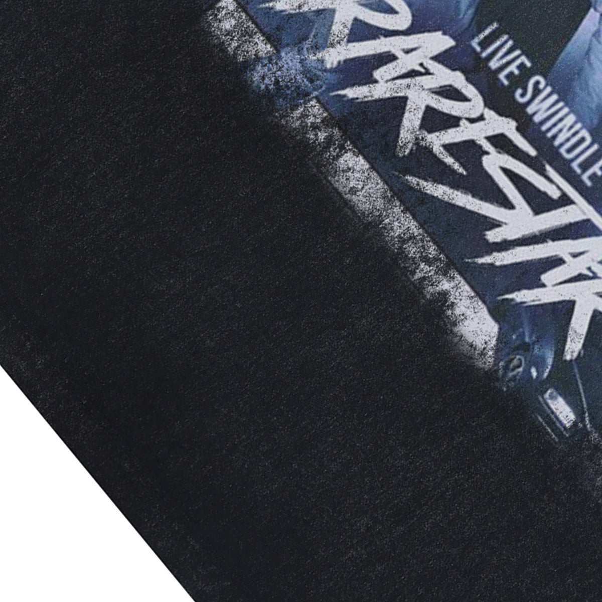 Live swindle sleeveless t-shirt vintage rare star vest gangster tank top in acid wash black