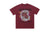 Money slogan t-shirt praying hands top cross print tee in red