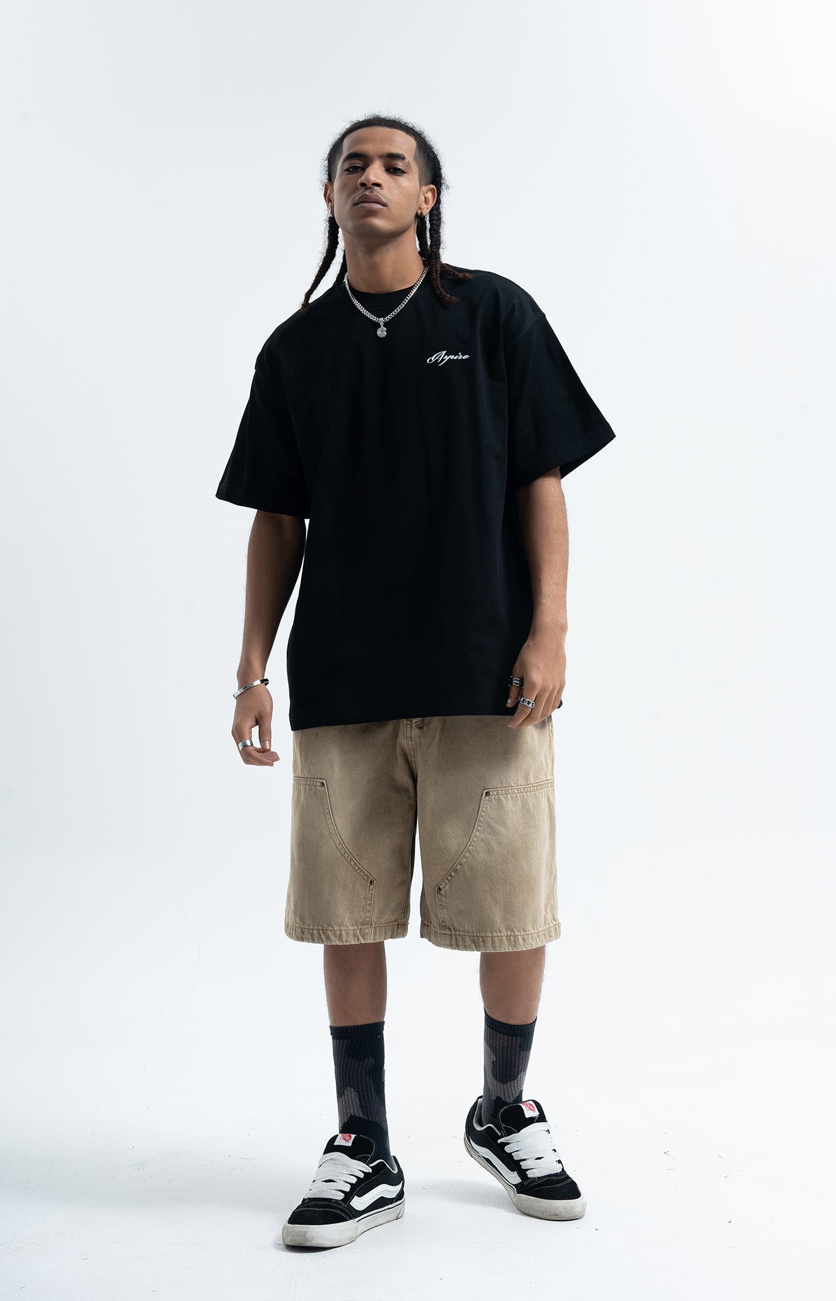 Motivational t-shirt dont give up slogan top retro tee in blue