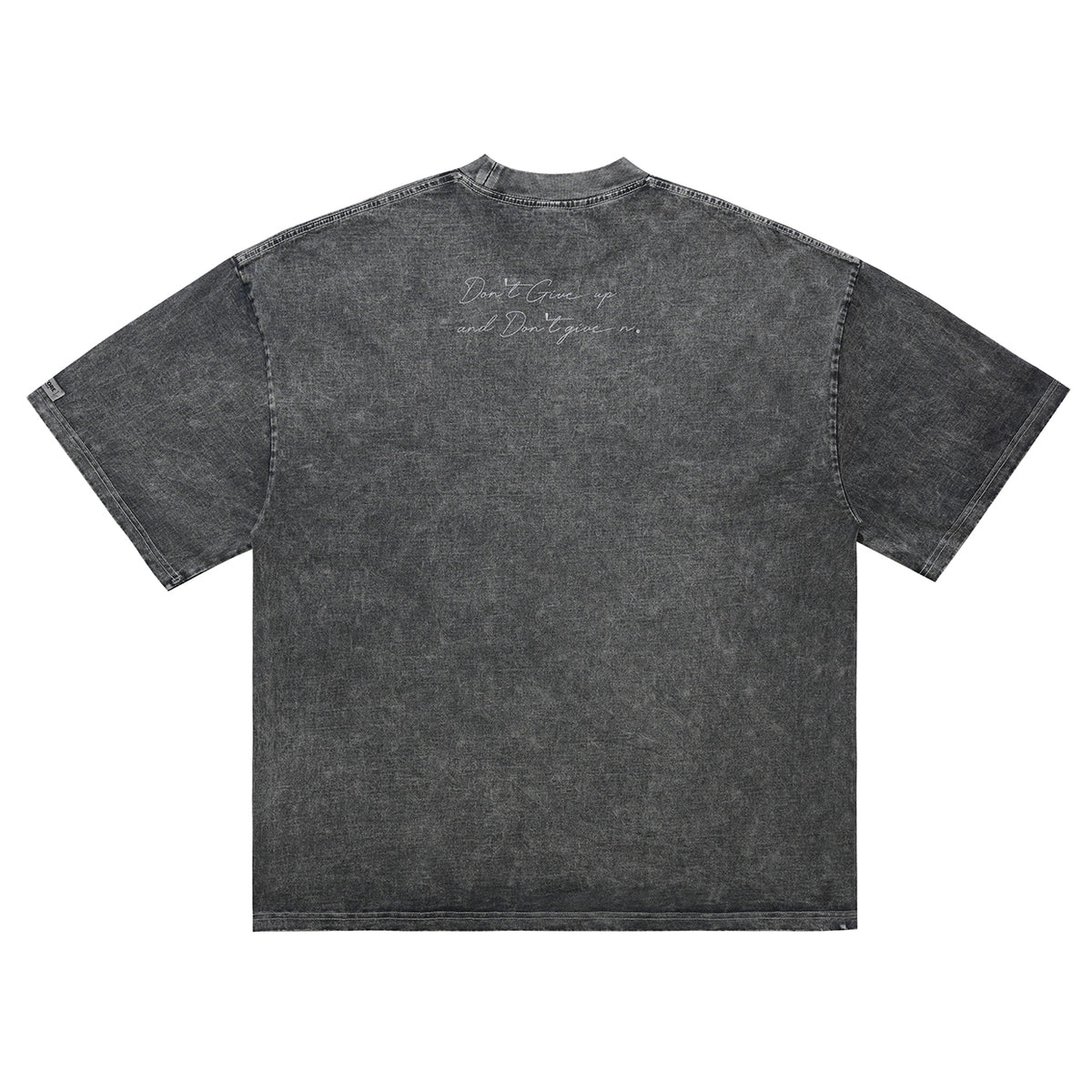 Anarchy t-shirt Punk top pentagram print tee in grey