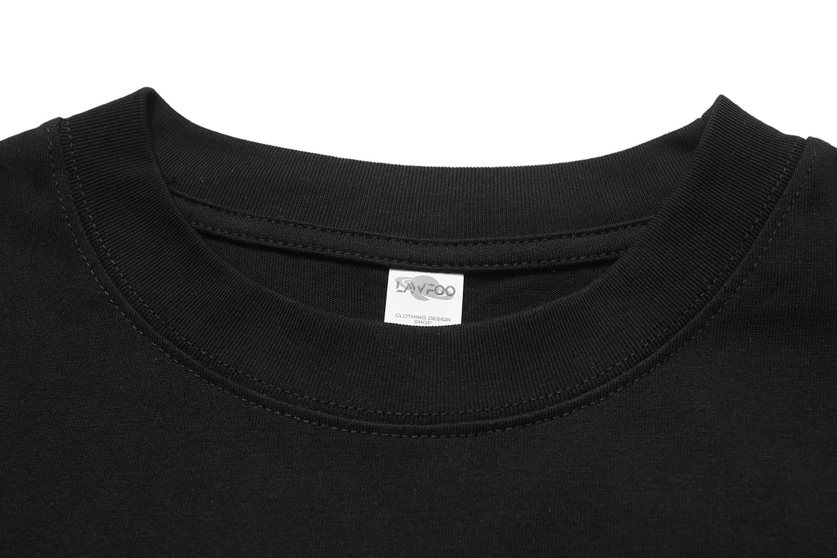 psychedelic t-shirt creepy sculpture top grunge painting tee in white