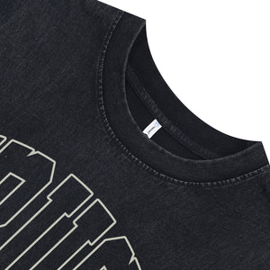 Money stash sleeveless t-shirt dollar print surfer vest gangster tank top in acid wash black