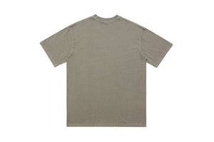 Gothic t-shirt blindfolded girl top creepy print tee in cream