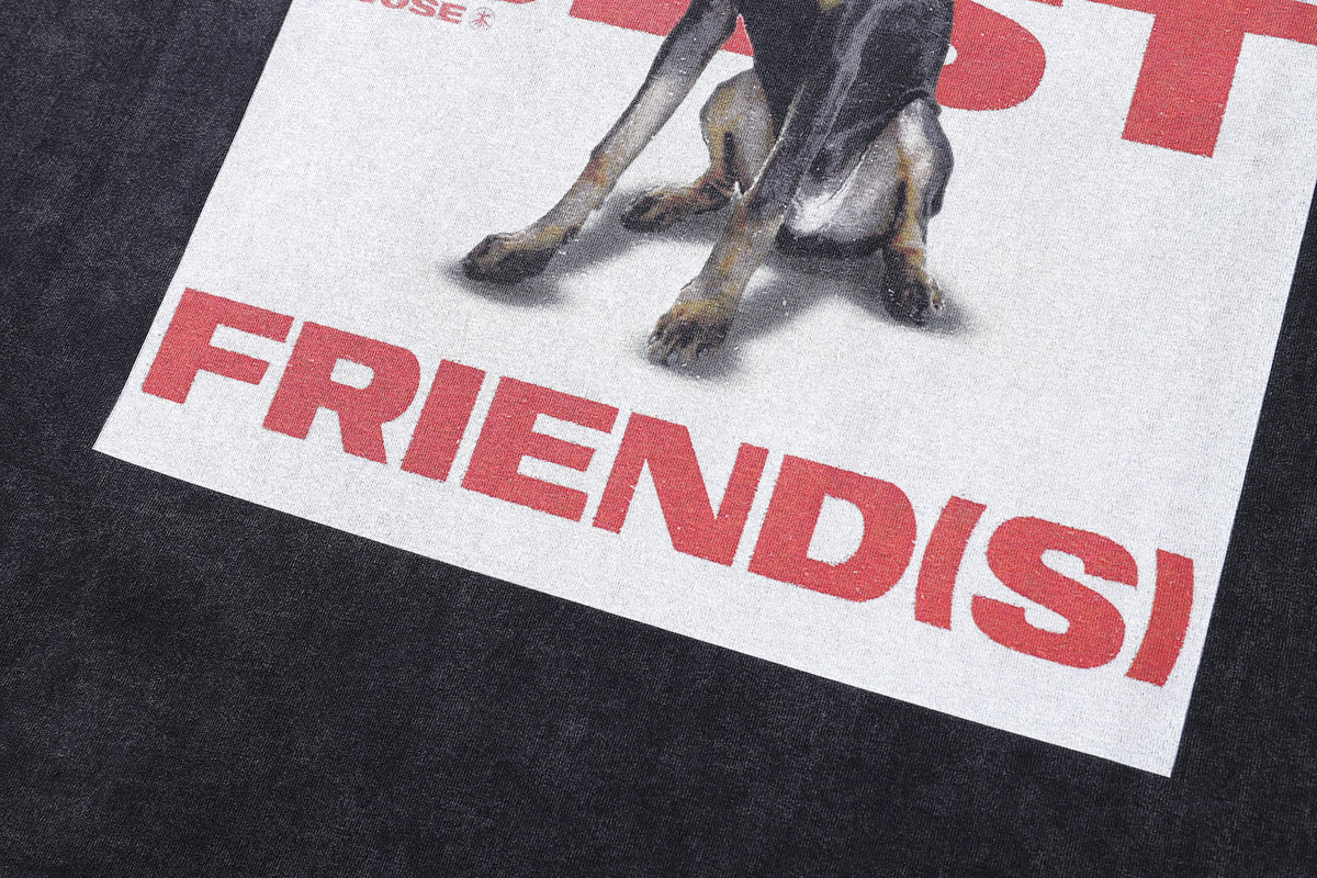 Doberman t-shirt dog print tee retro pinscher poster top in vintage grey