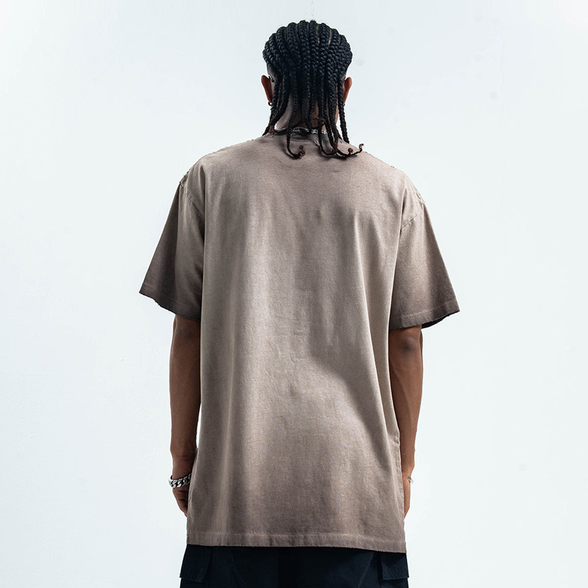 Teenager struggles t-shirt coming out of age top retro poster tee cream